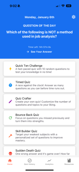 ExamReady HR